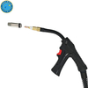 Flexible Swan Neck Mig Welding Torches Binzel Removable Pistol Grip Mb 24KD Co2 Gas Air Cooled Gun Torch
