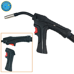 Mig Welding Torches Binzel Removable Pistol Grip Mb 15ak Co2 Gas Air Cooled Gun Torch