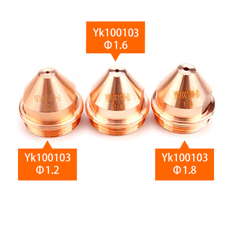 Yikuai YK100-H Plasma Cutter with Fine Cutting Nozzle and Electrode welding torch CNC Plasma Cutter Torch