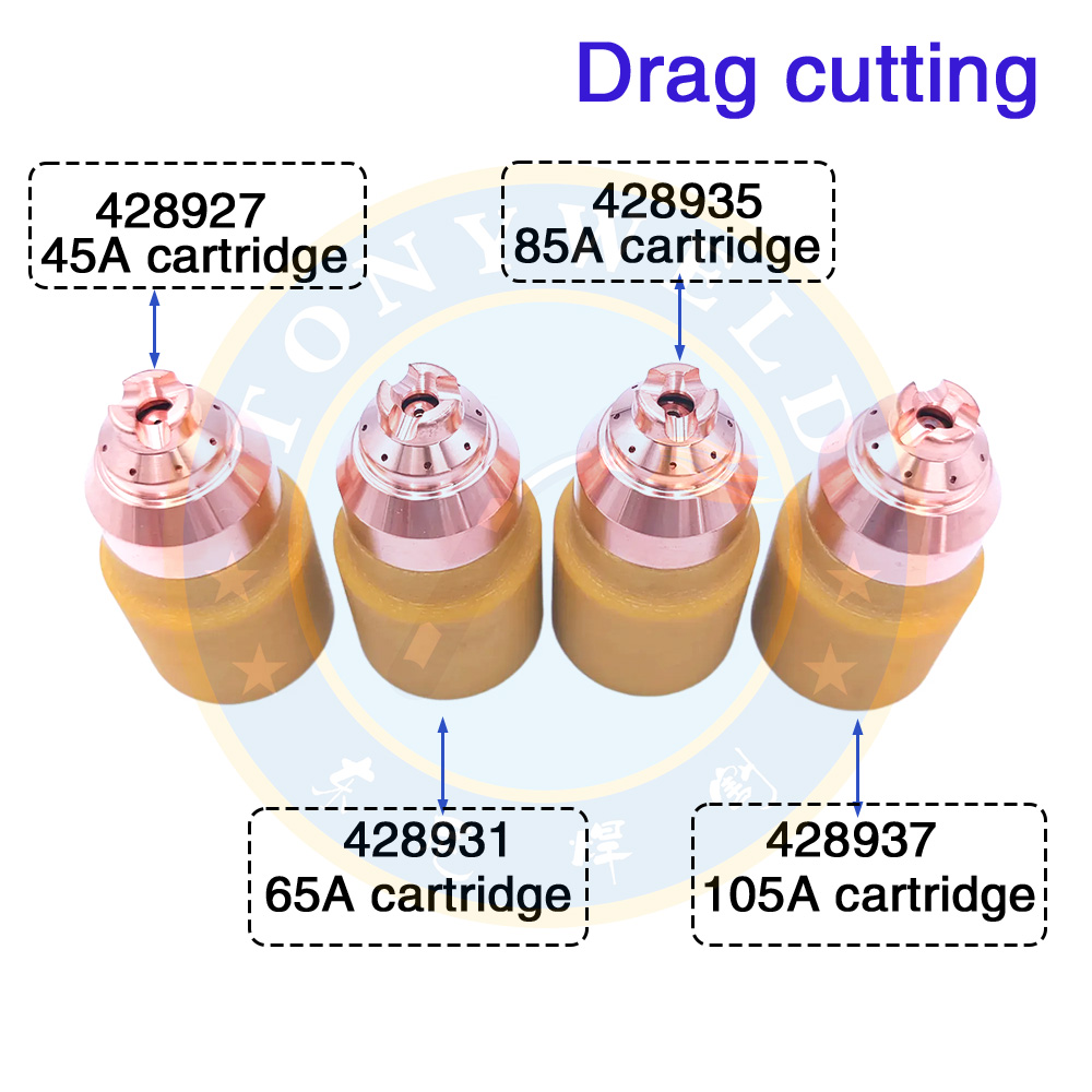 428927 428931 428935 428937 Original Hypertherm Cnc Plasma Cutting Torch Nozzle Powermax65/85/105 SYNC Cutter Gun