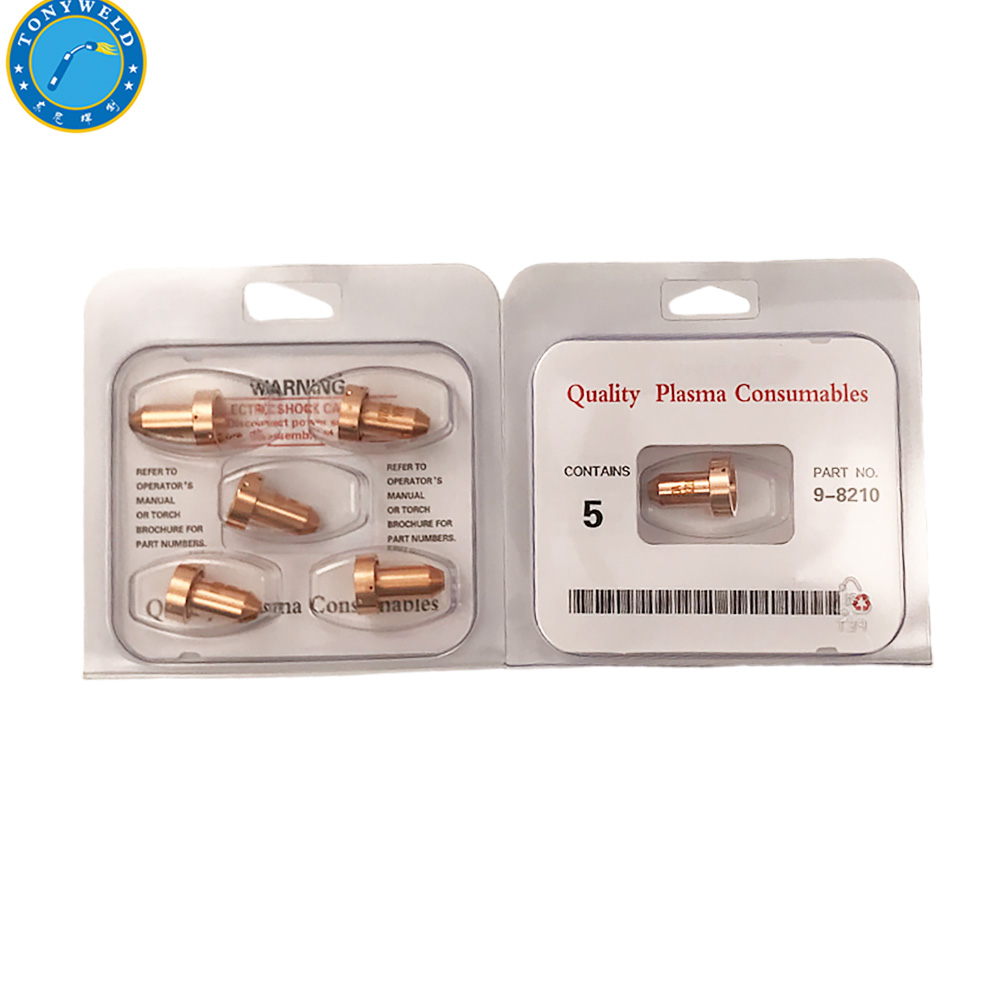 9-8210 Plasma Consumable Nozzle Tip for Thermal Dynamics SL60 SL100 Cutting Torch Packing Size