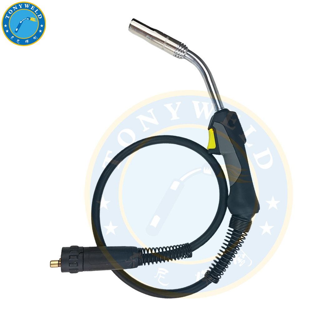 500A Mig Welding Torch Easb Type PSF515 Co2 Gas Air Cooled Gun with Euro Connector
