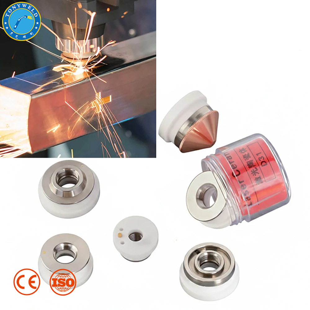 Laser Ceramic Ring Diameter 28mm Nozzle Holder Thread M11 Height 12mm Spare Part for CNC Machine 