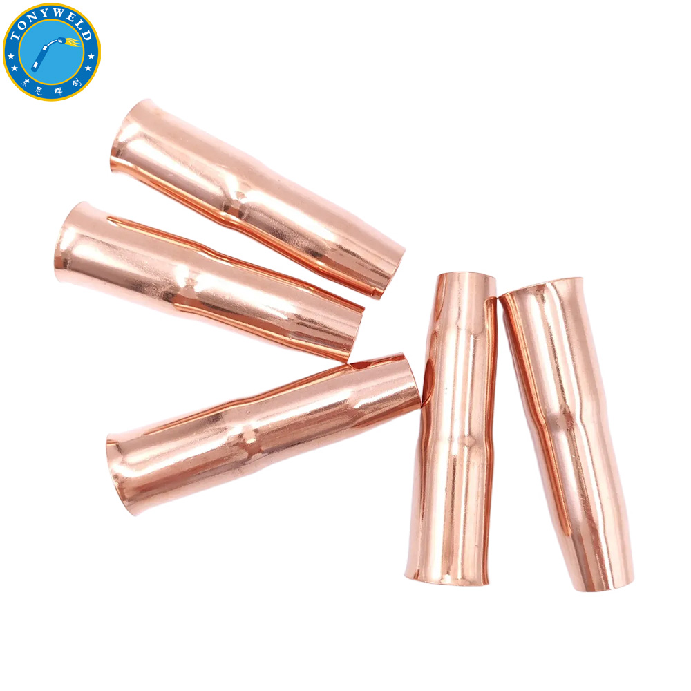 Welding Accessories Nozzle Tips 22-50 1/2" Φ12.7*78mm for Tweco Series 200A Mig Welding Gas Air Cooled Torch Soldering Gun