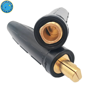 Tweco LC40 Welding Connector Kit - Male & Female Pair, Heavy Duty Cable Joint