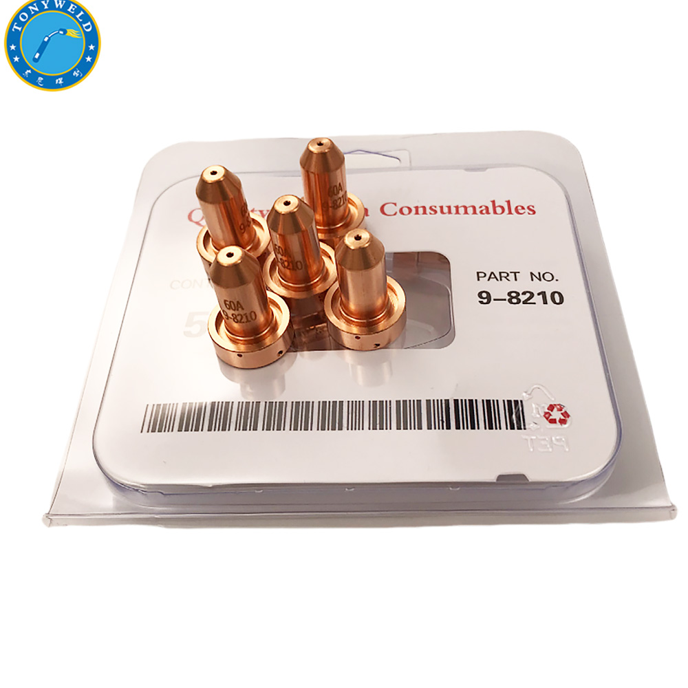 9-8210 Plasma Consumable Nozzle Tip for Thermal Dynamics SL60 SL100 Cutting Torch Packing Size