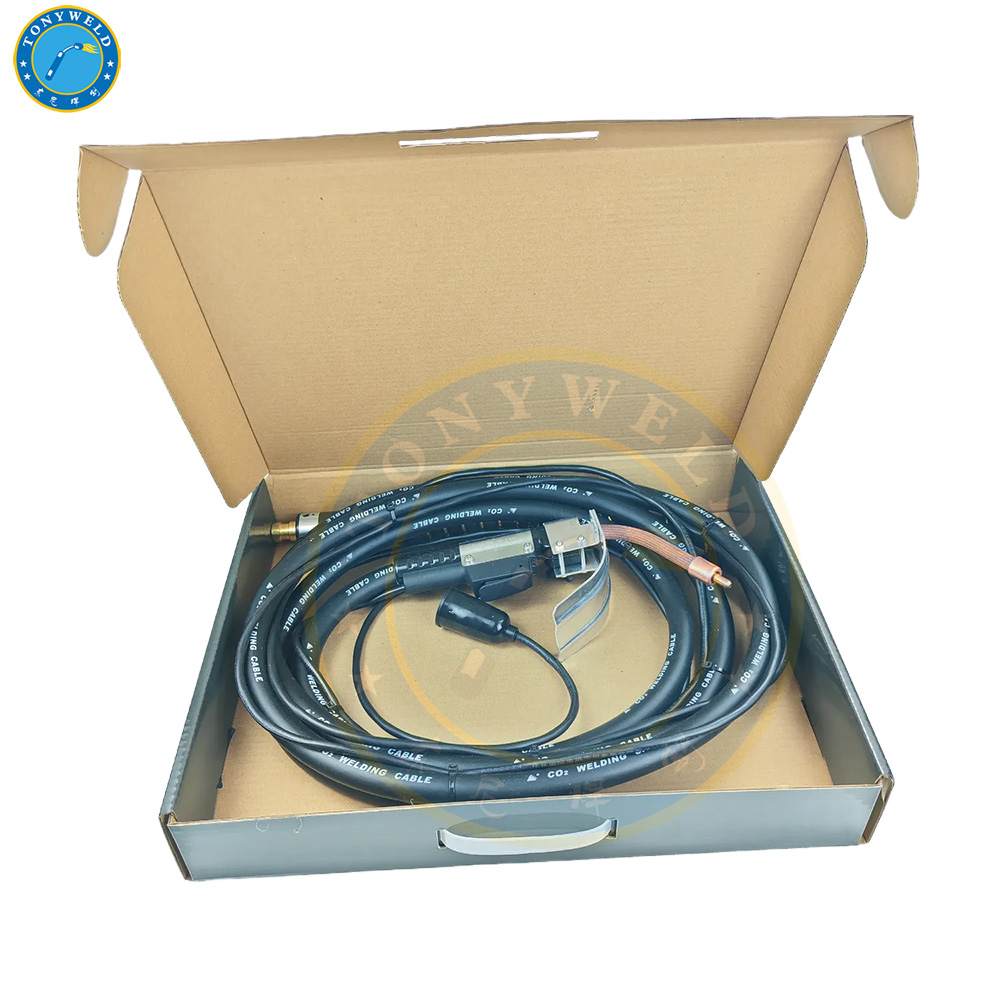 K126 Flux-cored Self Shielding 350A Co2 Gas air Cooled Mig Welding Torch Gun 