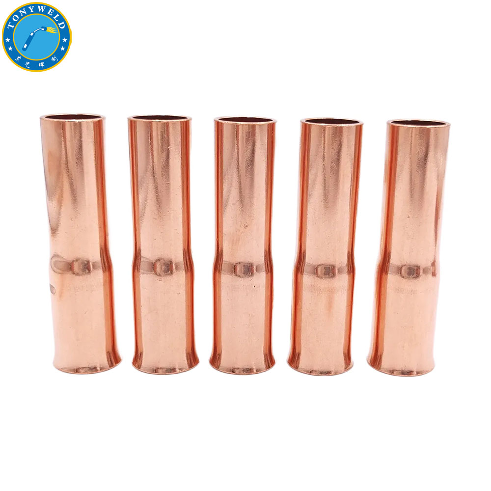 Welding Accessories Nozzle Tips 22-62 5/8" Φ15.9*78mm for Tweco Series 200A Mig Welding Gas Air Cooled Torch Soldering Gun