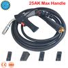 Factory Direct 25AK Air Cooled MIG Welding Gun Pistol Grip Handle Euro Plug 230A 200A Copper Cable OEM Supply