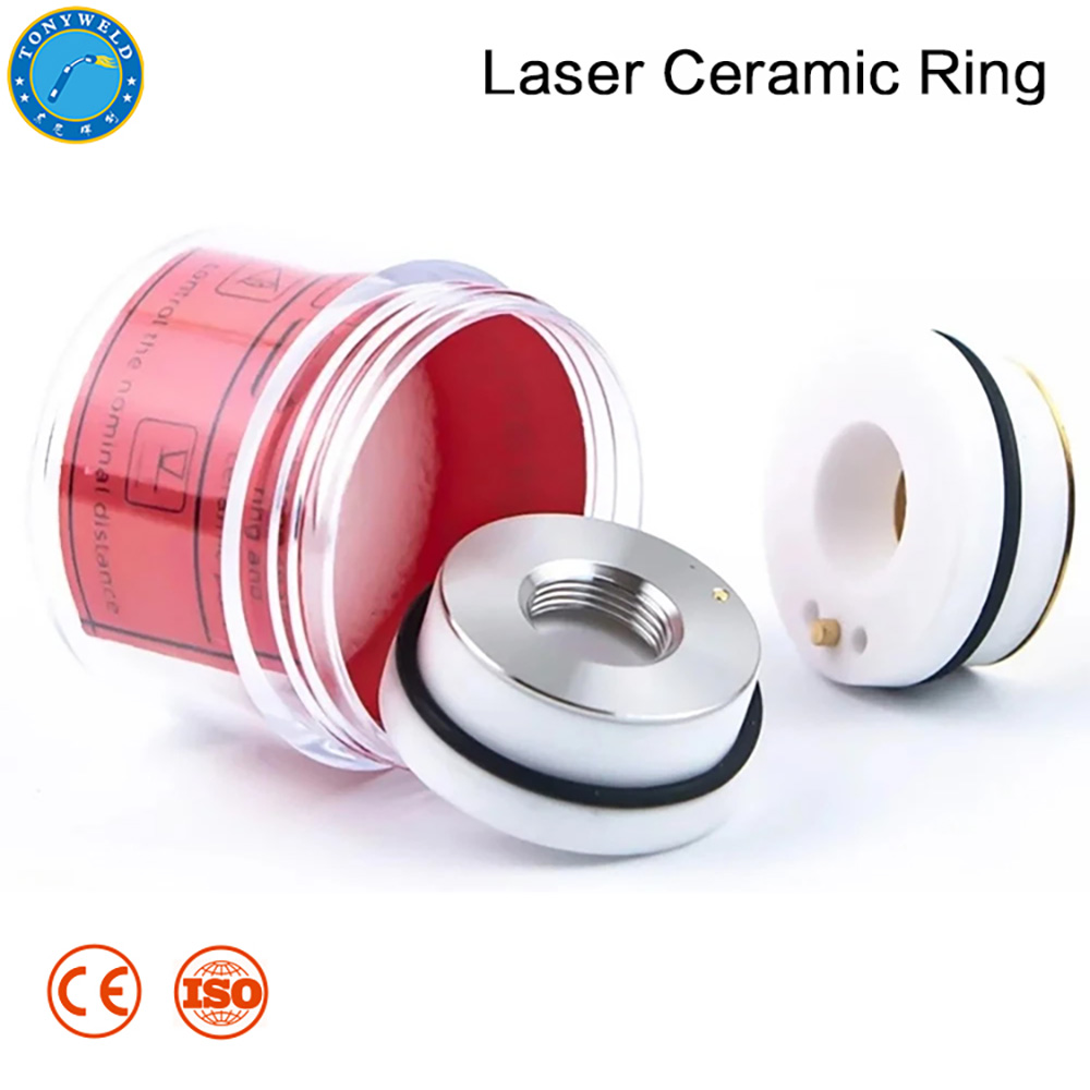 Laser Ceramic Ring Diameter 28mm Nozzle Holder Thread M11 Height 12mm Spare Part for CNC Machine 