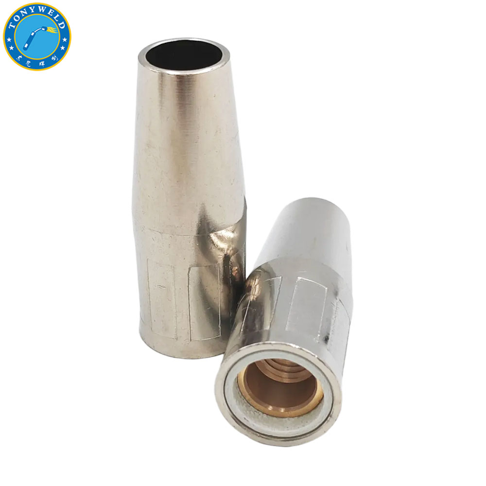 Welding Torch Accessories KP3075-1-50F Nozzle 1/2” φ12.7*55.6 for Lincoln Soldering Gun
