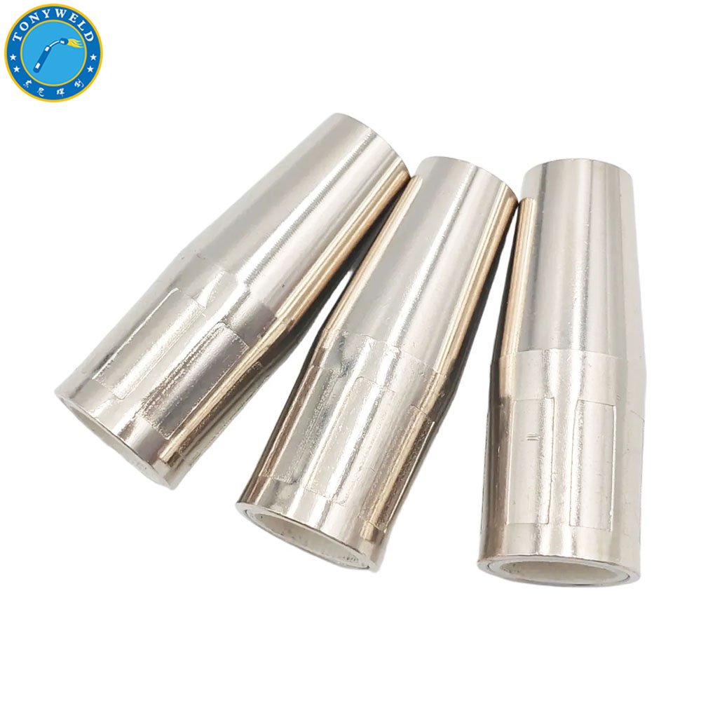Welding Torch Accessories KP3075-1-50F Nozzle 1/2” φ12.7*55.6 for Lincoln Soldering Gun
