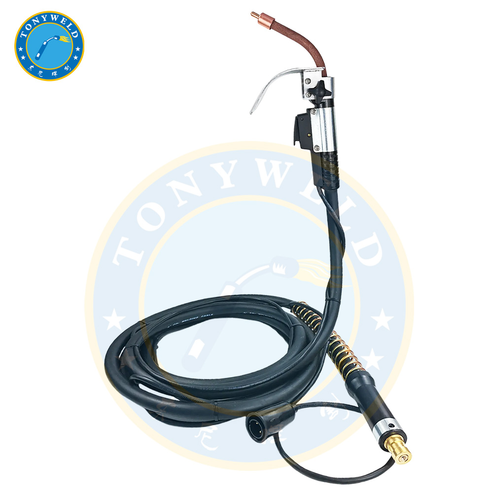 K126 Flux-cored Self Shielding 350A Co2 Gas air Cooled Mig Welding Torch Gun 