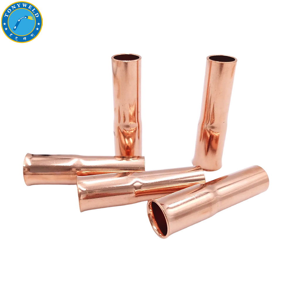 Welding Accessories Nozzle Tips 22-62 5/8" Φ15.9*78mm for Tweco Series 200A Mig Welding Gas Air Cooled Torch Soldering Gun