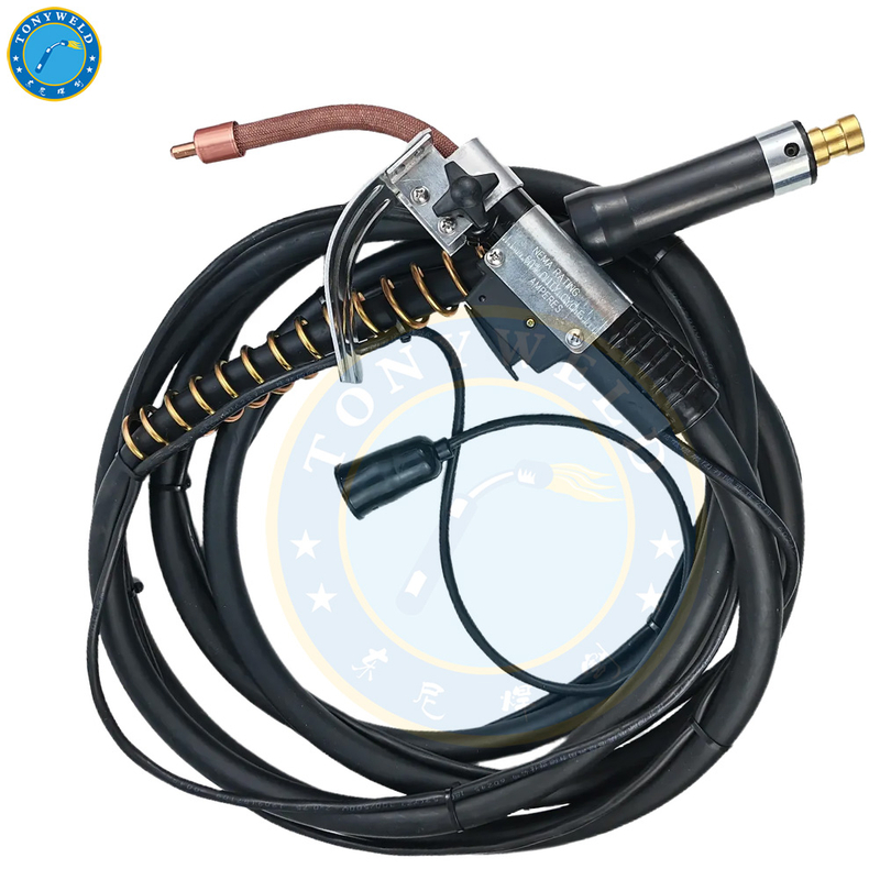 K126 Flux-cored Self Shielding 350A Co2 Gas air Cooled Mig Welding Torch Gun 