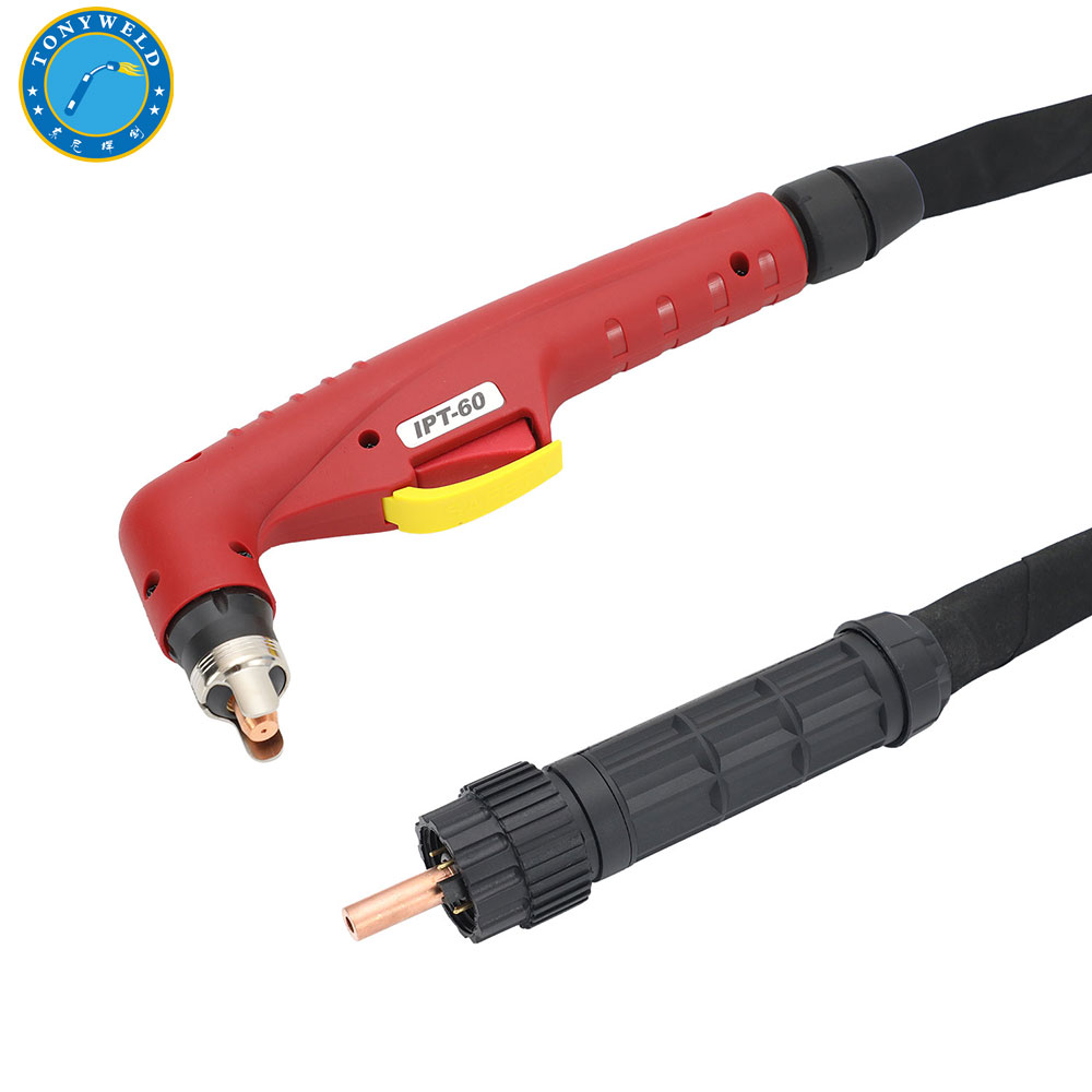TECMO IPT60 PT60 air Cooled handle Plasma Cutting Torch Central Adaptor 5m Gun