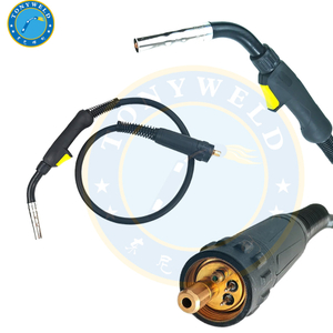 250A Mig Welding Torch Easb Type PSF260 Co2 Gas Air Cooled Gun with Euro Connector