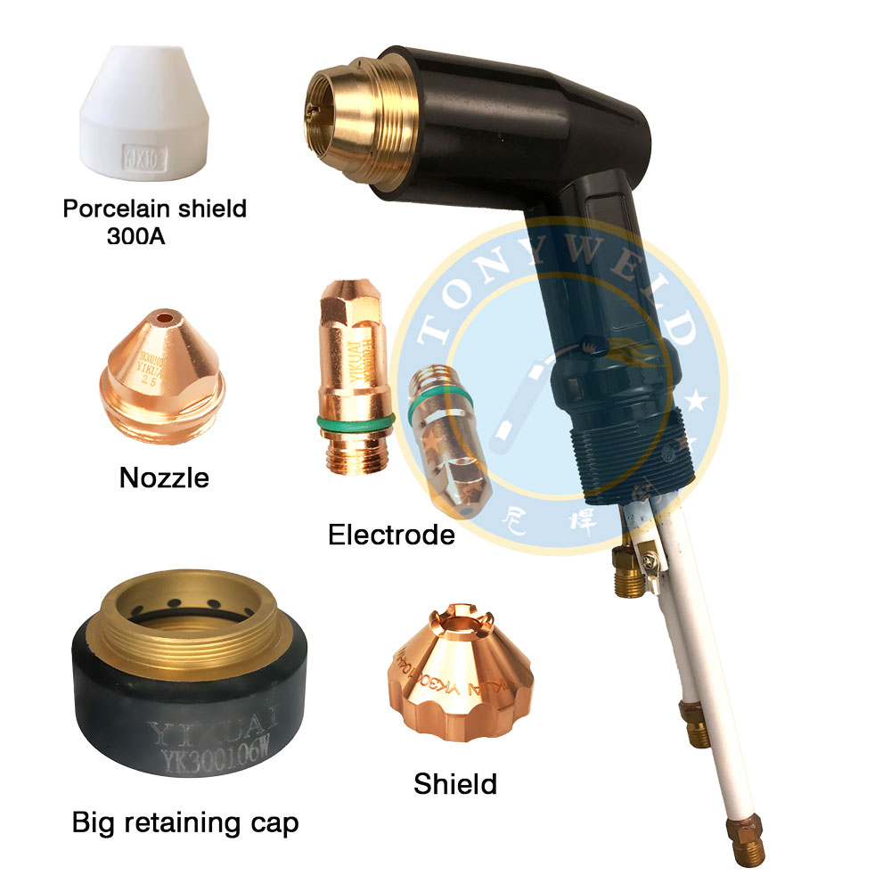 Yikuai YK300-HW High Performance Portable handheld plasma cutting torch