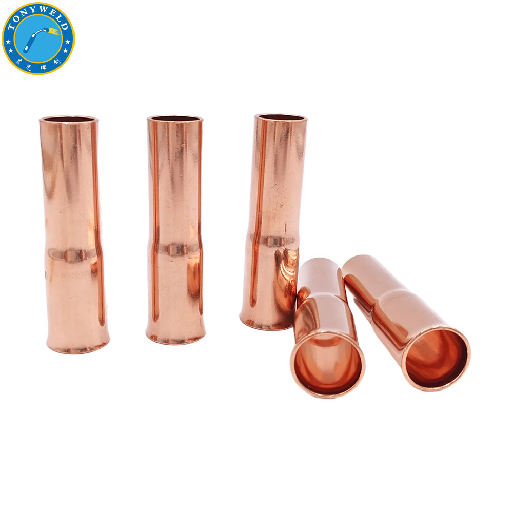 Welding Accessories Nozzle Tips 22-62 5/8" Φ15.9*78mm for Tweco Series 200A Mig Welding Gas Air Cooled Torch Soldering Gun