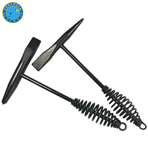 High Carbon Steel Rust Cleaning Wholesale Welding Chipping Hammer with Spring Handle for Welders 300g 500g 