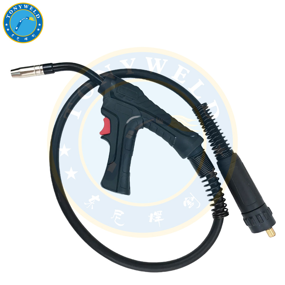 Mig Welding Torches Binzel Removable Pistol Grip Mb 15ak Co2 Gas Air Cooled Gun Torch