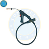 Mig Welding Torches Binzel Removable Pistol Grip Mb 26kd Co2 Gas Air Cooled Gun Torch
