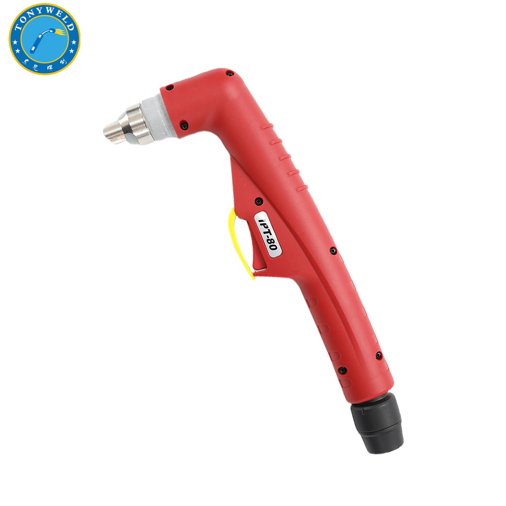 TECMO IPT80 PT80 air Cooled handle Plasma Cutting Torch Central Adaptor 5m Gun