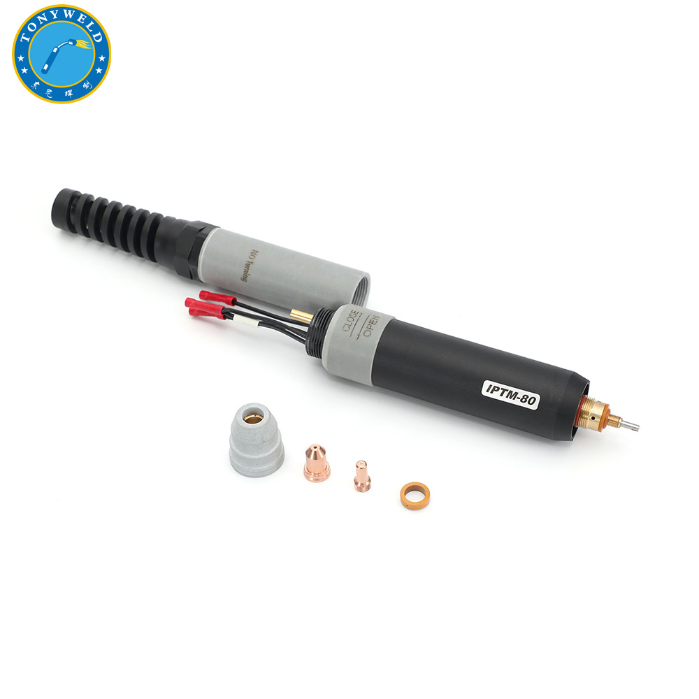 TECMO IPTM80 PTM80 air Cooled machine Plasma Cutting Torch Central Adaptor 5m Gun