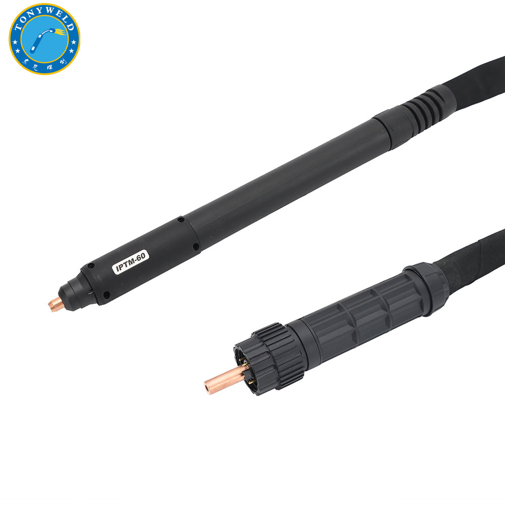 TECMO IPTM60 PTM60 air Cooled Machine Plasma Cutting Torch Central Adaptor 5m Gun