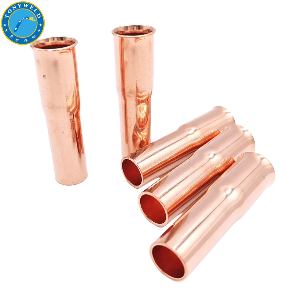 Welding Accessories Nozzle Tips 22-62 5/8" Φ15.9*78mm for Tweco Series 200A Mig Welding Gas Air Cooled Torch Soldering Gun