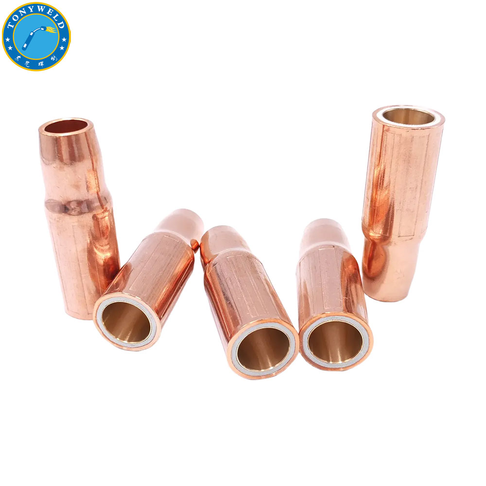 Tweco Mig Welding Torch Accessories HD24L-62 Nozzle 5/8'' φ15.9*81.5 Tapered