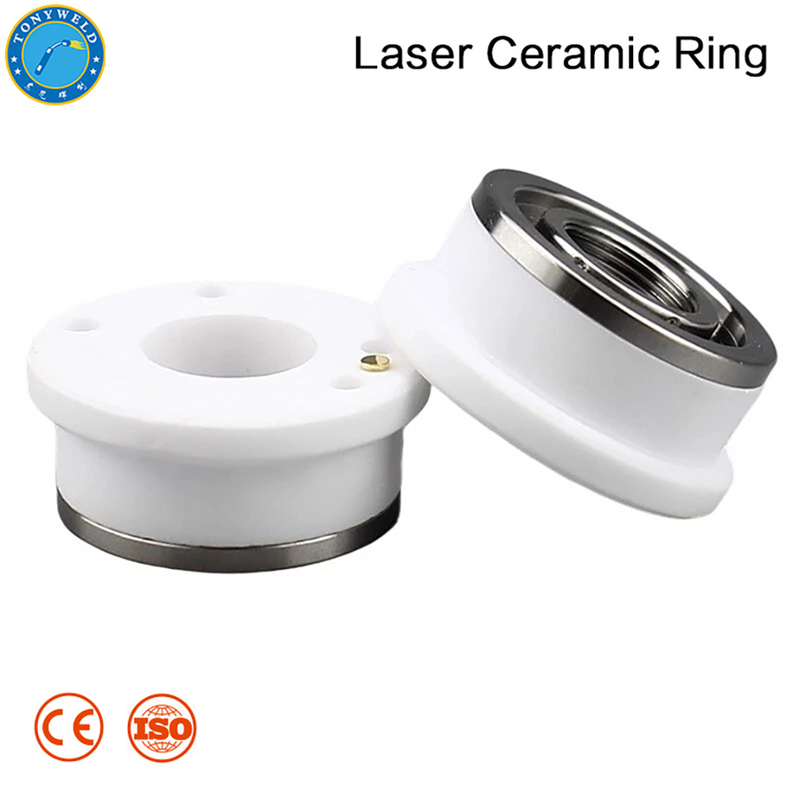 Laser Ceramic Ring Diameter 28mm Nozzle Holder Thread M11 Height 12mm Spare Part for CNC Machine 